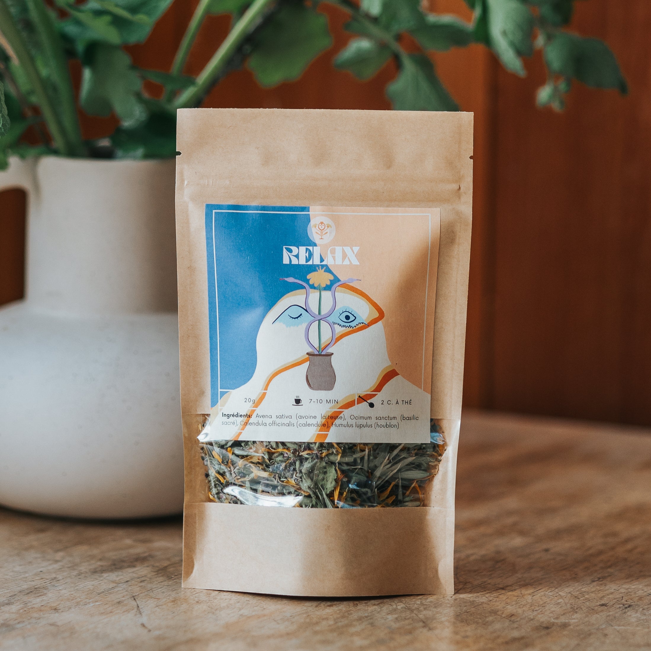 Tisane Plaisir d’Été Bio – Fraîcheur, Détente & Évasion naturelle main image 1
